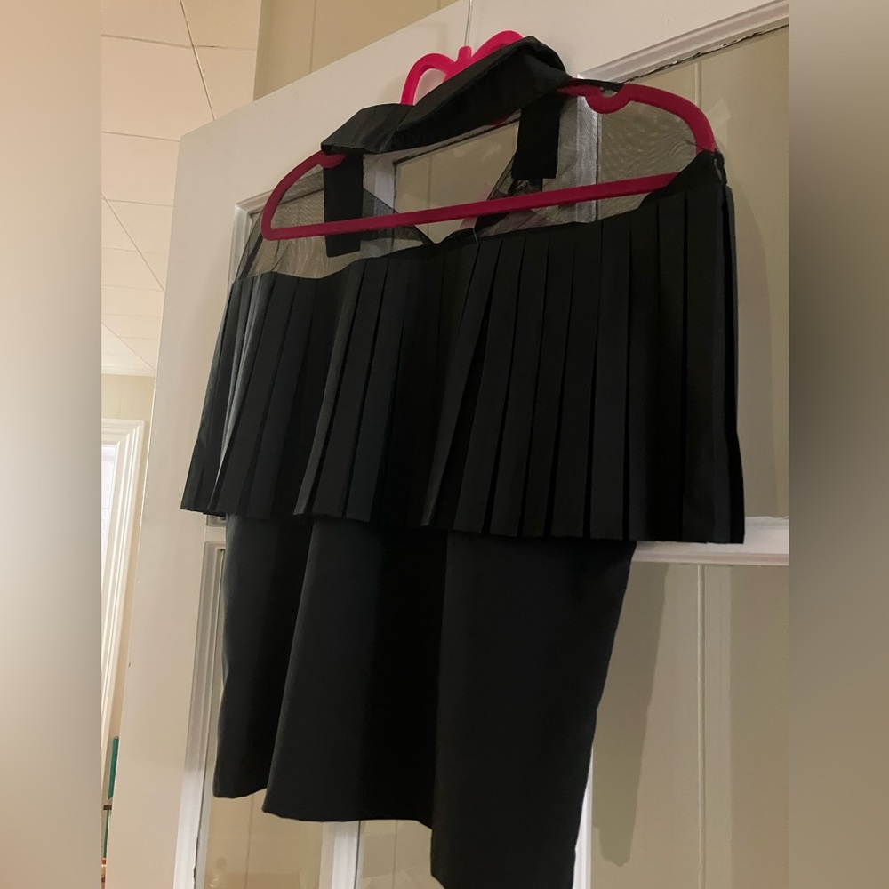 Black dress top
